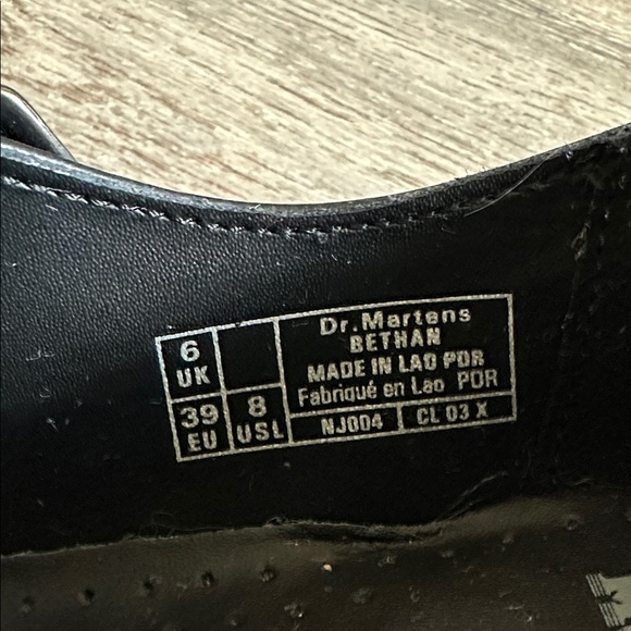 Dr. Martens Bethan Leather platform shoes - Picture 4 of 6